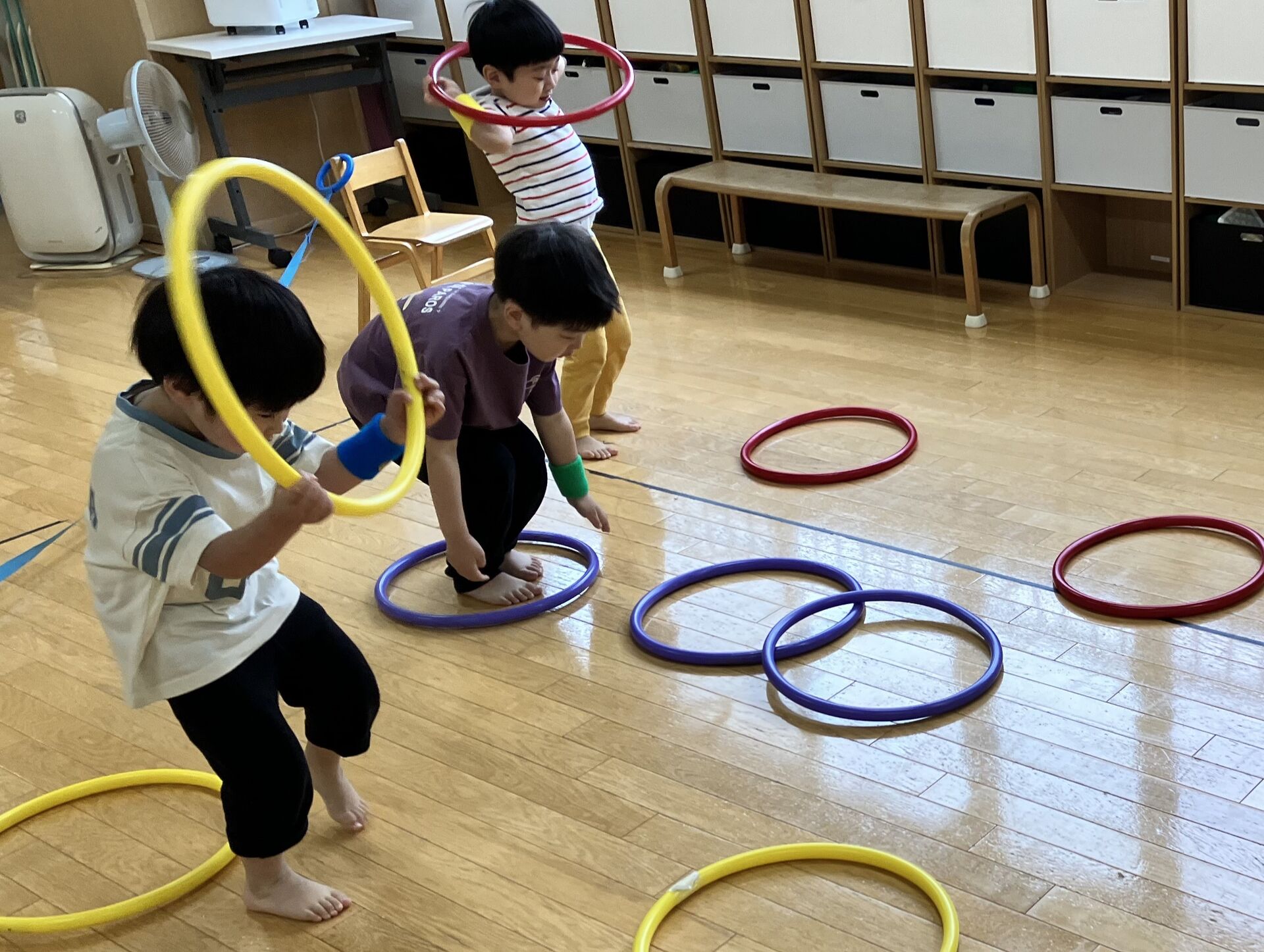 運動会の練習