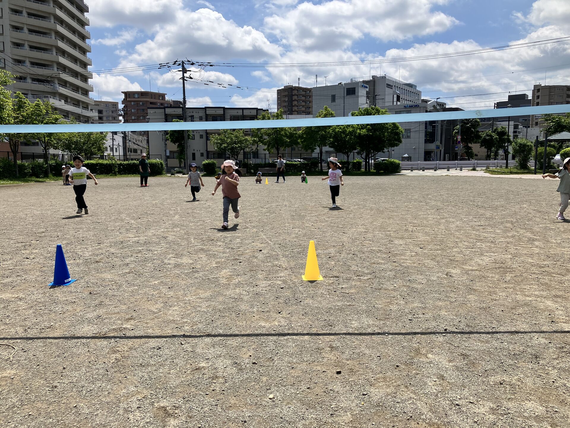 運動会の練習