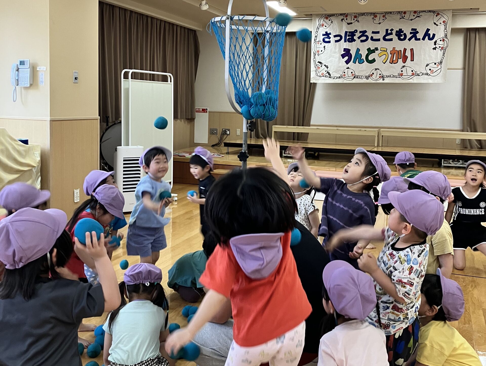 運動会の練習
